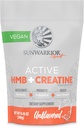 Sunwarrior HMB + Creatine Monohydrate Powder Micronized PreWorkout Leucine Recovery Supplement for Men & Women 240g Pouch | Unflavored 30 Servings 2