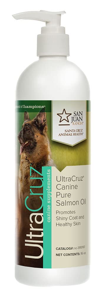 UltraCruz-sc-395197 Canine Pure Salmon Oil Supplement for Dogs, 16 oz 2