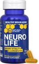NATURAL STACKS NeuroFuel Nootropic + NeuroLife Bundle - Supports Focus, Memory & Brain Longevity* - Brain Health Supplements - 135 Total Capsules 3