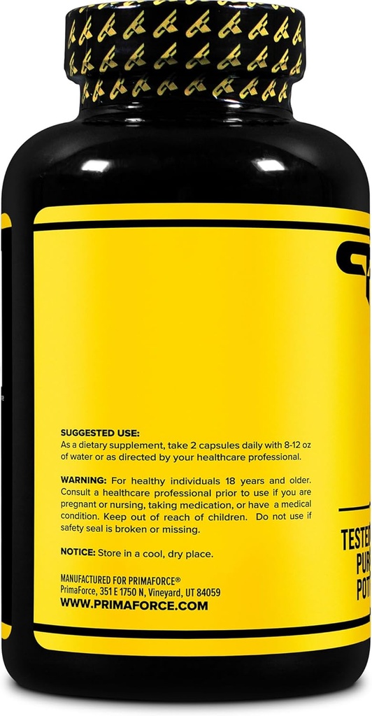 Primaforce Tribulus Terrestris Extract Capsules (180 Capsules) - 90 Servings / 1,500mg Tribulus Per Serving, Herbal Tribulus Supplement for Men and Women 4