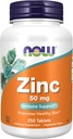 NOW Foods Supplements, Zinc (Zinc Gluconate) 50 mg, Supports Enzyme Functions*, Immune Support*, 250 Tablets 2