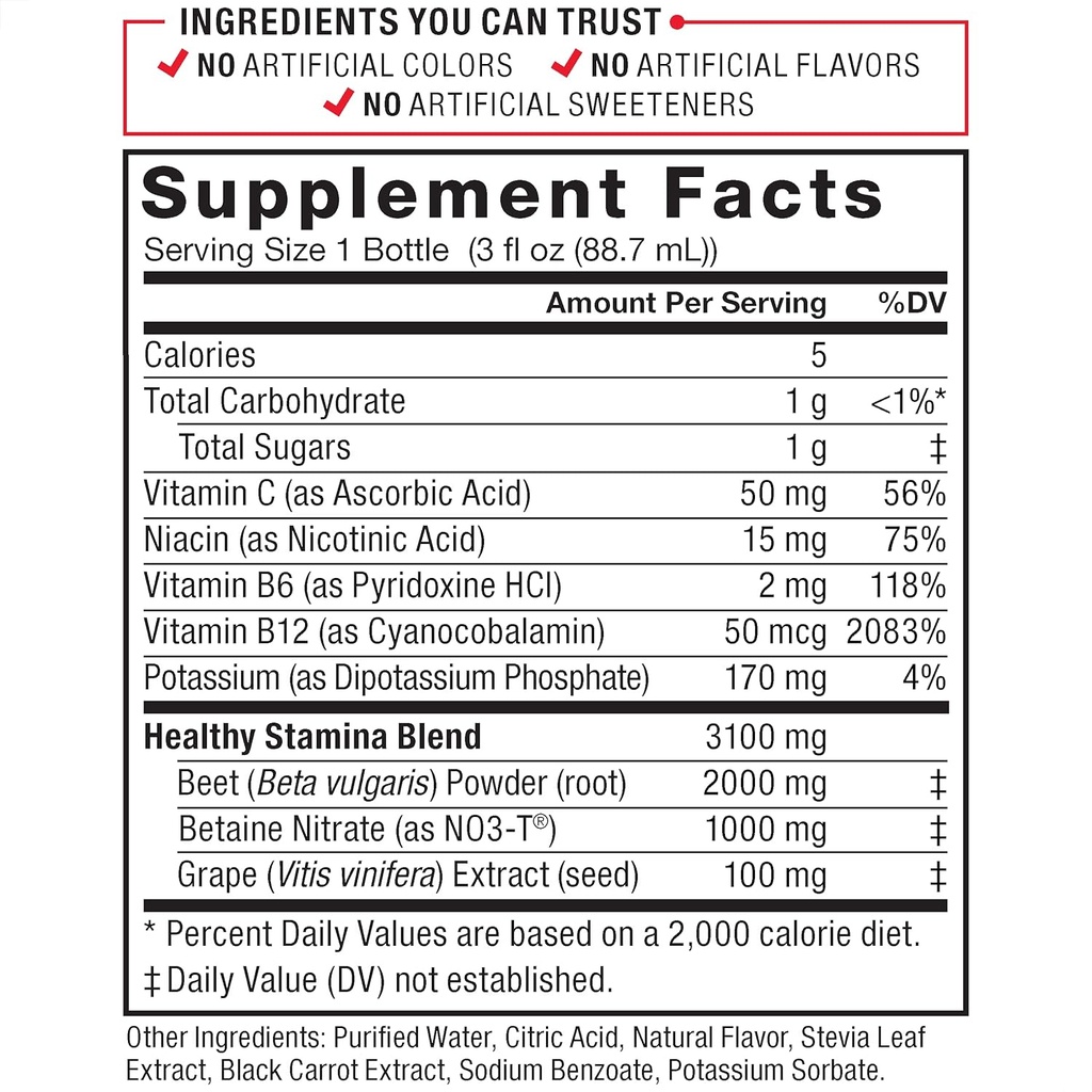 Force Factor Total Beets Chews with Beetroot & Grapeseed Extract Plus Vitafusion B12 Gummies, 90 Count Cherry Flavor 6