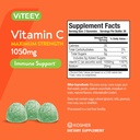 Viteey Chewable Vitamin C Gummies for Adults - 1050mg Maximum Strength Immune Support Supplement - Vegan, Gluten Free - 180 Count 4