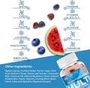 SUKU Men's Daily Multivitamin Gummies – Vitamins A, B12, C, D3, E, Zinc, CoQ10 & Lycopene – Prostate, Heart & Immune Support – Sugar-Free, Vegan, Mixed Fruit Fusion – 60 Count 6