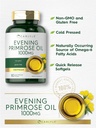 Carlyle Evening Primrose Oil Capsules 1000mg | 80 Softgels | Cold Pressed Supplement | Non-GMO & Gluten Free 5