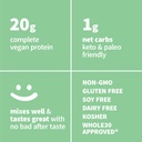 Sprout Living Organic Pumpkin Seed Protein Powder, Unflavored, 20 Grams of Plant Based Protein Powder Without Artificial Sweeteners, Non Dairy, Non-GMO, Vegan, Gluten Free (1 Pound, 30 Servings) 4