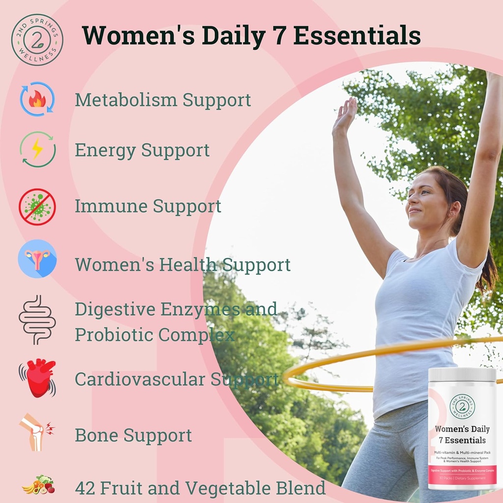 Women's Daily 7 Essentials, Adaptogen Complex & Sleep Well Bundle 3