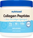 Nutricost Collagen Peptides Powder 4 oz (Unflavored) Type I, Type III Collagen - Grass-Fed, Gluten Free and Non-GMO 2