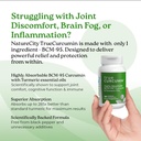 NatureCity True-Curcumin Turmeric Supplement | Non-GMO Tumeric and Curcumin 500mg Curcuma Capsules Vitamin Supplements | Up to 700% Increase in Absorption (90 Day Supply) | Supports Joints 5