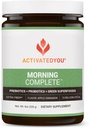 ACTIVATEDYOU Morning Complete Daily Wellness Drink (Apple Cinnamon) Nighttime Complete (Raspberry Lemonade) with Prebiotics, Probiotics, and Green Superfoods, 30 Servings 4