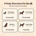 Petsmont Buddy Guard for Lumps and Bumps, Lipoma for Dogs & Cats, Patent Pending Organic 8 Mushroom Powder Blend Natural Dog Probiotic & Immune Support Chaga, Reishi, Lion's Mane, Turkey Tail Mushroom 5