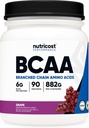 Nutricost BCAA Powder (Grape, 90 Servings) - Optimal 2:1:1 Ratio, Vegetarian, Non-GMO 2