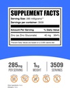 BulkSupplements.com Zinc Gluconate Powder - Zinc 40mg, Mineral Supplement for Immune Support - Gluten Free, 285mg per Serving, 1kg (2.2 lbs) (Pack of 1) 3