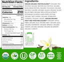 Orgain Organic 30g Vegan Plant Protein Powder, Vanilla, 9g EAAs + BCAAs, High Plant Protein, 4g Prebiotic + Fiber, 1g Sugar, Pre-Workout, Muscle Support + Recovery - 2.01lb (Packaging May Vary) 3