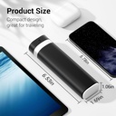 Weekly Pill Organizer 7 Day, Betife Daily Pill Box, Travel Pill Case, Cute Pill Holder to Hold Vitamins, Medicines, Supplements, Pills Organizer 5