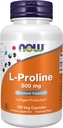Now Foods L-Proline 500mg, Veg-Capsules, 120-Count (Pack of 2) 2