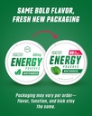 Grinds Energy Pouches - Natural Caffeine Pouches - Contains B-Vitamins, Sugar-Free, & 0 Calories - 80mg of Caffeine in Each Pouch - Wintergreen, Peach, & Sour Apple - 3 Pack, 15 Pouches Per Can 3