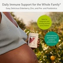 Needed. Immune Support Immunity Powder - for The Whole Family - Pregnancy Safe Immunity Supplement - Zinc with Elderberry - Easy-to-Take 4