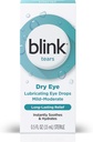 BLINK Tears Lubricating Eye Drops, Moisturizing & Soothing for Mild to Moderate Dry Eyes, with Hyaluronate, Reduces Discomfort, Long-Lasting Hydration, Soothes & Moisturizes, 0.5 Fl Oz 3