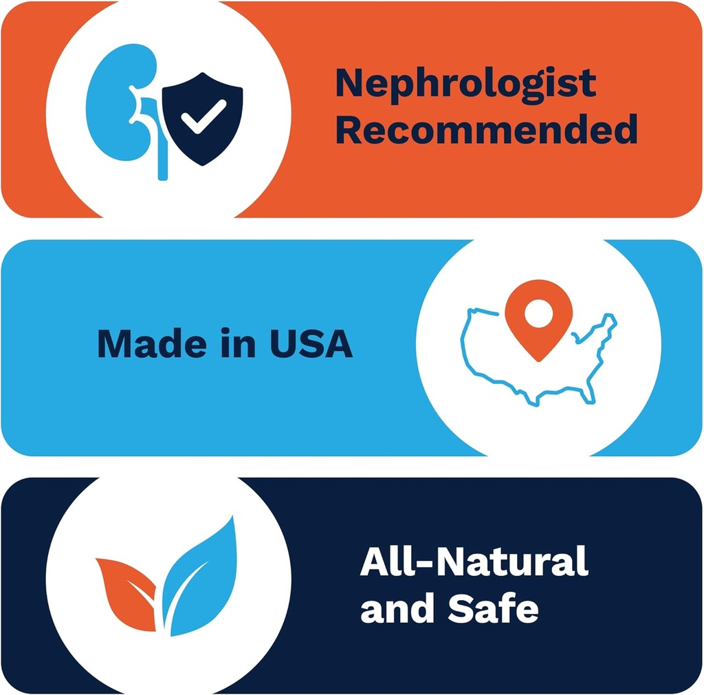 Renadyl Kidney Probiotic Supplement | Urea, Creatinine, & Uric Acid Support | 45 Billion CFUs | Clinically Tested, Non-GMO, & Made in USA, 60 Capsules (1 Bottle, 1 Month Supply) 6