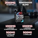 Extra Strength Nitric Oxide Supplement 3X Strength L Arginine, Citrulline Malate, AAKG, Beta Alanine - Premium Muscle Supporting Nitric Booster - Natural Energy & Heart Health Support - 180 Capsules 6
