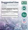 High Absorption Magnesium Bisglycinate Capsules - Clinically Validated Buffered and Chelated Magnesium Supplement - 1 Daily Vegan Capsule with Lab Verified Gentle 200mg Serving (2 Month Supply) 5
