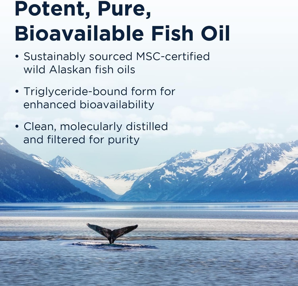 Designs for Health OmegAvail Hi-Po Liquid - High Concentration 1500mg EPA 1500 DHA - Triglyceride Omega 3 Fish Oil Heart Health & Brain Supplements - Natural Lemon Flavor (8oz) 4