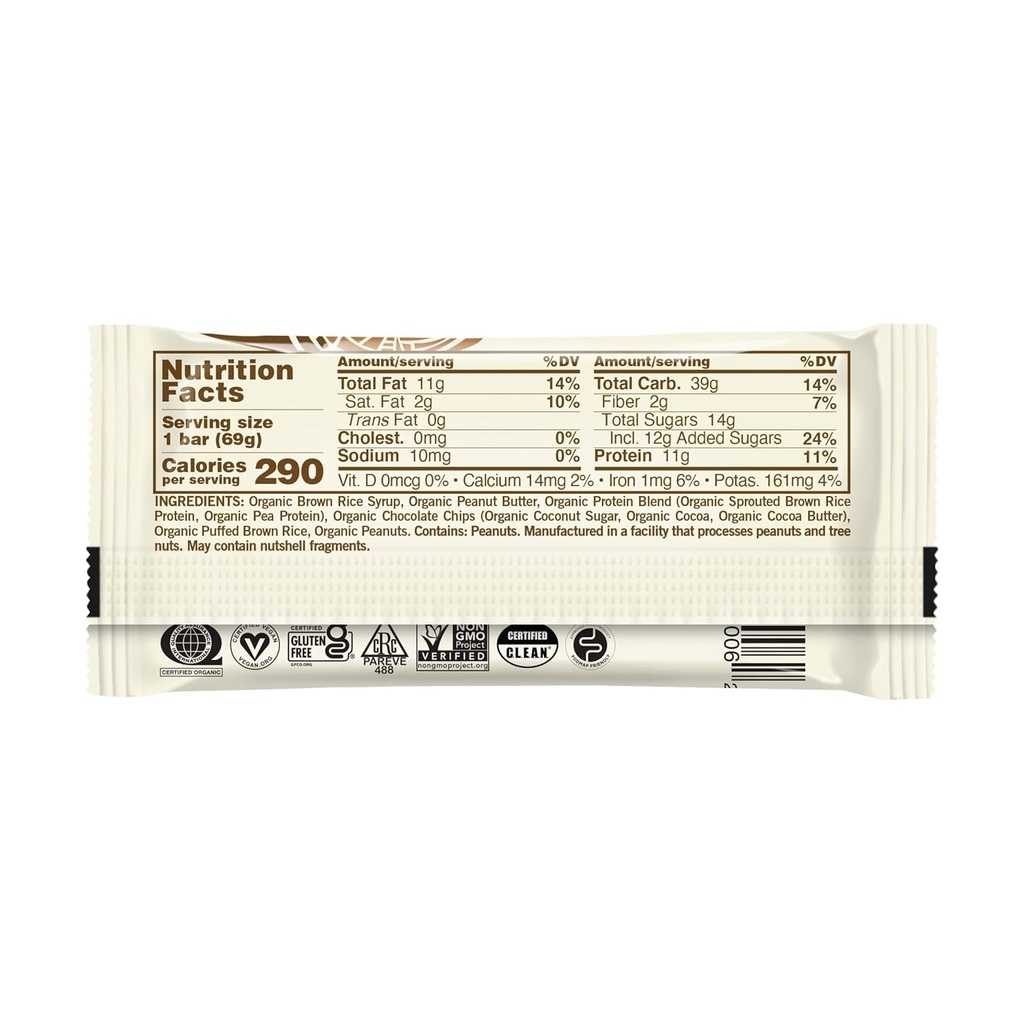 GoMacro, Protein Pleasure Bar, Peanut Butter Chocolate Chip, 2.4 oz 4