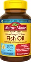 Nature Made Burp-Less Ultra Omega-3 from Fish Oil 1400 mg, Dietary Supplement for Healthy Heart Support, 45 Softgels, 45 Day Supply 2