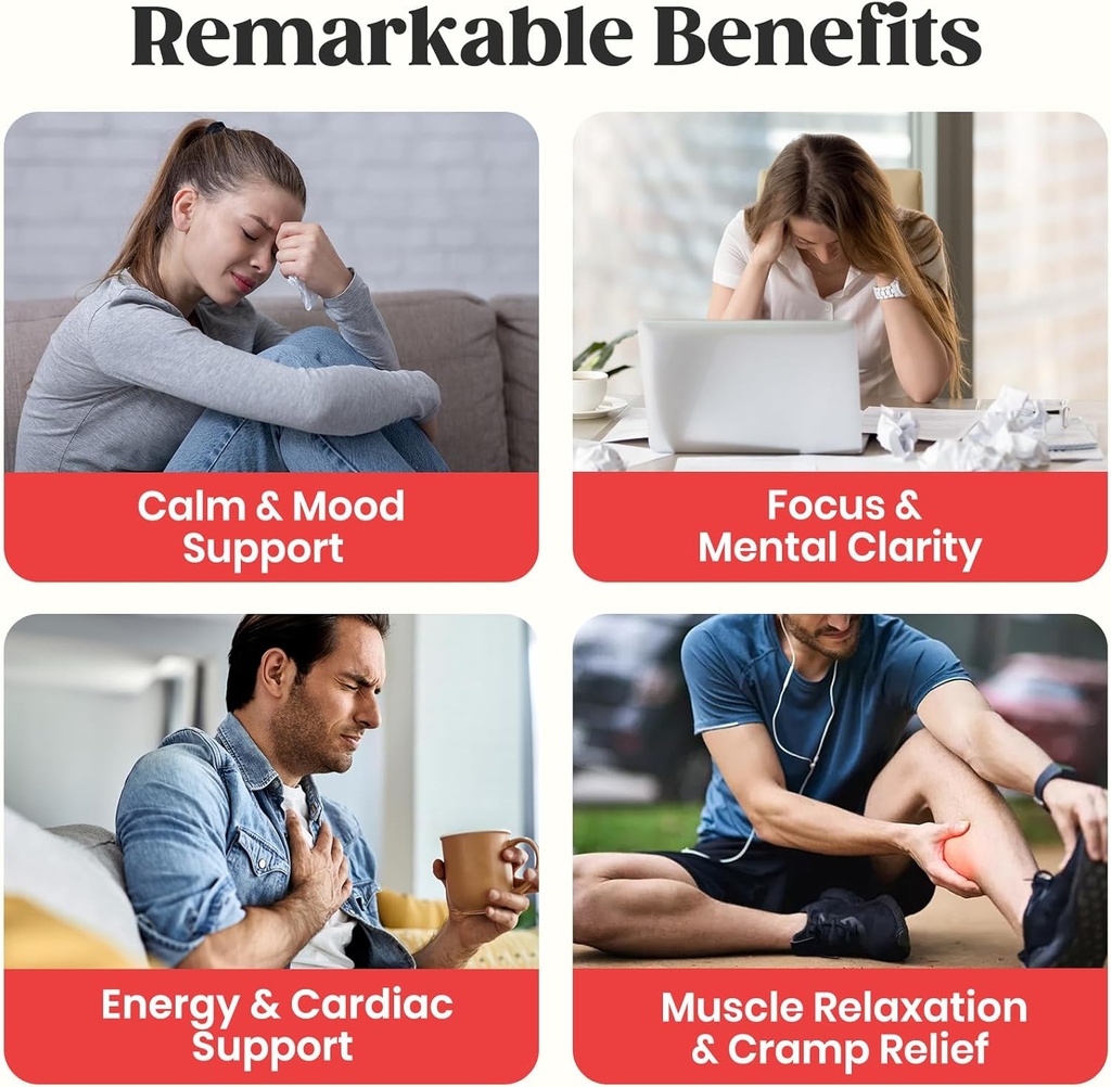 60 Day Supply Magnesium Glycinate 400mg Gummies with Ashwagandha, L-Theanine, CoQ10, Vitamin D3 & B6, Sugar Free Magnesium Gummies for Adults & Kids, Stress Relief, Sleep & Calm, Vegan, Gluten Free 5