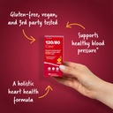 Redd Remedies, 120/80 Care, Heart Health and Natural Blood Pressure Support, 60 Vegan Capsules 5