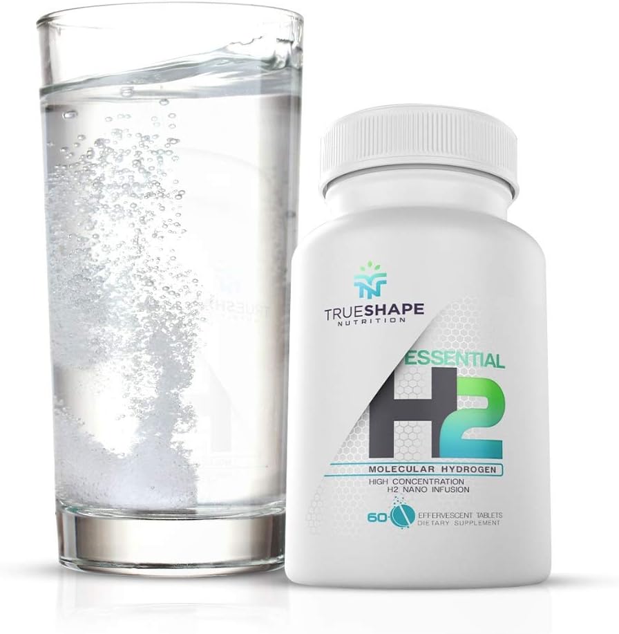 Essential H2 Fizzy Molecular Hydrogen Tablets for Water Nutritional Supplement (Unflavored, 60 Servings) 2