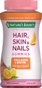 Nature's Bounty with Biotin and Collagen, Citrus Gummies, 140 Ct 2