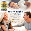 Magnesium Complex Gummies 400mg, Magneisum Glycinate Citrate Malate + Turmeric, GABA, B6 B12, Kava Kava, L-Theanine for Sleep, Calm, Relaxation, Energy, Magnesium Gummies for Women Men, Vegan, 2 Pack 5