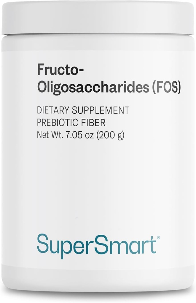 Supersmart - Fructo Oligosaccharides Powder (Prebiotics FOS) - Oligofructose Inulin - Fiber Supplement - Intestinal Flora & Gut Health - Digestive Support | Non-GMO & Gluten Free - 200 g 2