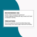 Supersmart - Fructo Oligosaccharides Powder (Prebiotics FOS) - Oligofructose Inulin - Fiber Supplement - Intestinal Flora & Gut Health - Digestive Support | Non-GMO & Gluten Free - 200 g 6