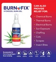 BurnFix® Hydrogel Burn Spray – 120 ml Instant Cooling Relief for 1st & 2nd Degree Burns, Sunburns & Scalds | Doctor-Recommended Moisturizing First Aid Essential for Kids & Adults 3