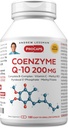 ANDREW LESSMAN Coenzyme Q-10 100 mg 180 Capsules - Essential for Energy Production and Optimum Key Organ Function, Anti-Oxidant Support, Depleted by Aging, Plus B-Complex. Easy to Swallow Capsules 2