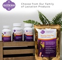 Milkies Fairhaven Health Nursing Postnatal Vegetarian Supplement for Breastfeeding Women with Vitamin D and B, Nutritious Breast Milk Multivitamin - Gluten and Dairy Free - 1 Month Supply 6