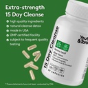 Youth & Tonic CandEase Matrix and Complete Detox Matrix and 15 Day Colon Cleanse Bundle 3 Pack 5