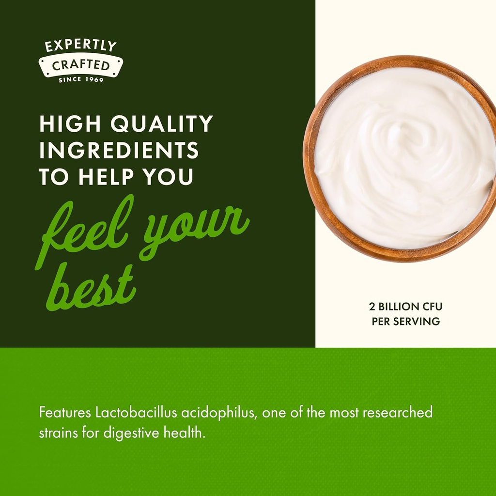 Swanson Probiotic - Digestive Health Supplement w/ 1 Billion CFU per Capsule - Natural Formula Supporting Bowel Regularity & Daily Wellness - (120 Capsules) (4 Pack) 6