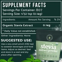 Organic 100% Pure Stevia Powder, 4 oz, Satisfies Sweet Cravings, Lowers Blood Sugar Levels for Diabetics, Bulk Powdered Stevia Extract Sweetener for Better Baking & Beverages, 800+ Servings by NatriSweet 3