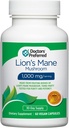 DOCTORS' PREFERRED Lions Mane Mushroom Supplement - 1,000 mg/Serving, 60 Vegan Capsules for Brain Health and Overall Daily Wellness. (30-Day Supply) 2