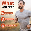 Ashwagandha Gummies, Calm Gummies with Ashwagandha Root Extract Vitamin D Zinc, Ashwagandha Supplement for Sleep Stress Balance, Vegan, Non-GMO, Gluten-Free, 60 Count 5