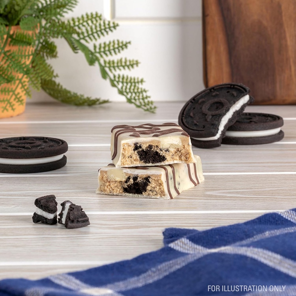 Quest Nutrition Dipped Chocolate Cookies & Cream Protein Bars, High Protein, Low Carb, Gluten Free, Keto Friendly, 12 Count 5