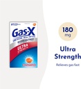Gas-X Ultra Strength Gas Relief Softgels with Simethicone 180 mg for Bloating Relief - 50 Count 3