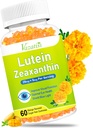 Eye Vitamins Lutein & Zeaxanthin Gummies, Sugar Free Eye Health Supplements with Bilberry, Astaxanthin - Support Blue Light, Visual Function and Macular Health - Mango Flavored, 60 Count 2