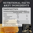 Xucivik Shilajit Honey Sticks,Pure Shilajit Resin with Organic Honey & Saffron, Boost Energy, Strengthen Immunity, Enhance Mental Clarity,Perfect for Men & Women,30 Sticks 3