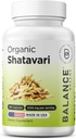 Organic Shatavari 1200mg, 60 Capsules - Lactation Support Vitamins, Hormonal Balance for Women, Asparagus Racemosus Root 2