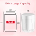 Odaro Extra Large Pill Organizer, Travel Pill Box Organizer, Daily Medicine Organizer and Storage 7 Compartment to Hold Medicine, Vitamin and Supplement - Purple 4